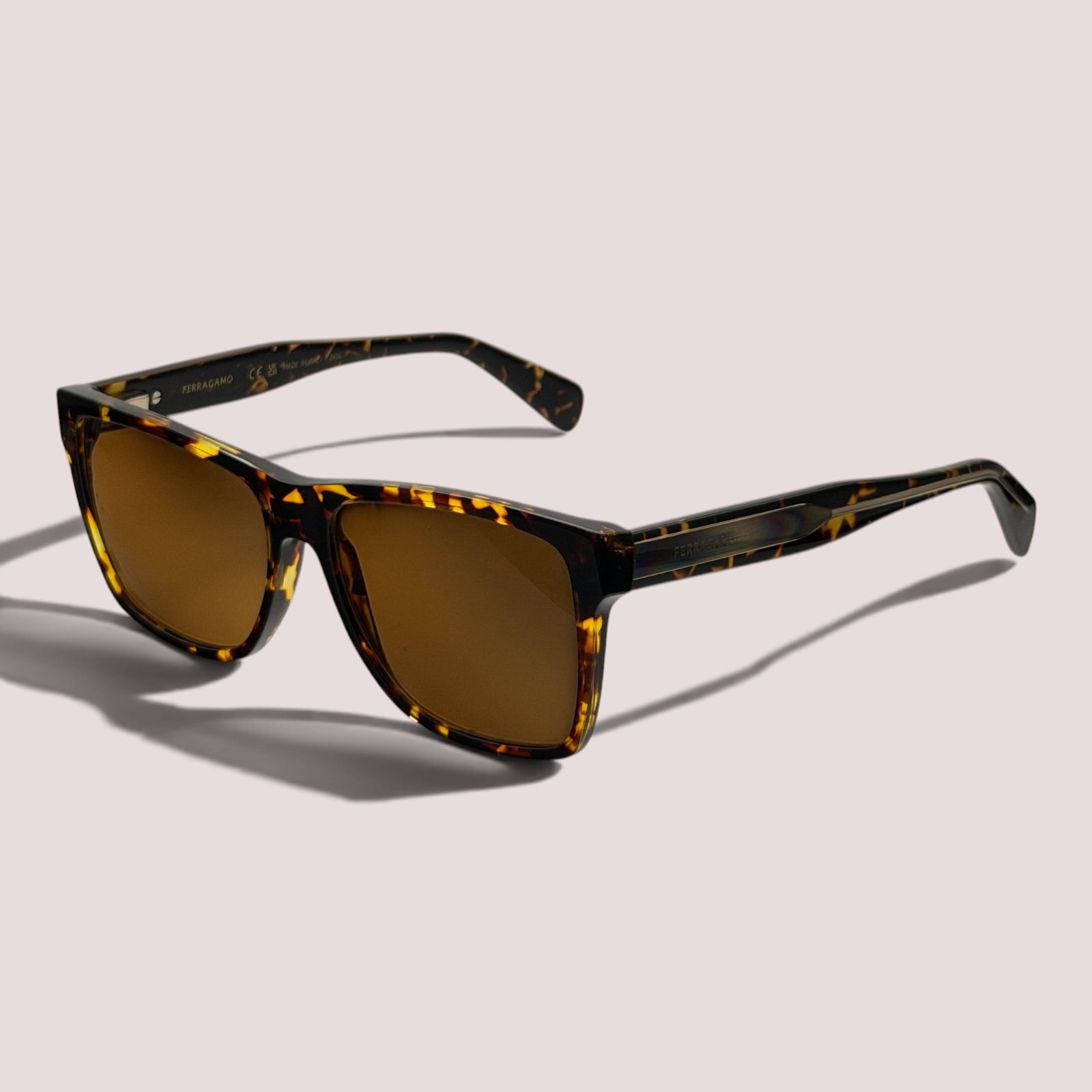 Ferragamo SF2953N-219-56 with Custom Brown Sunglass Lenses (Sample Final Sale)