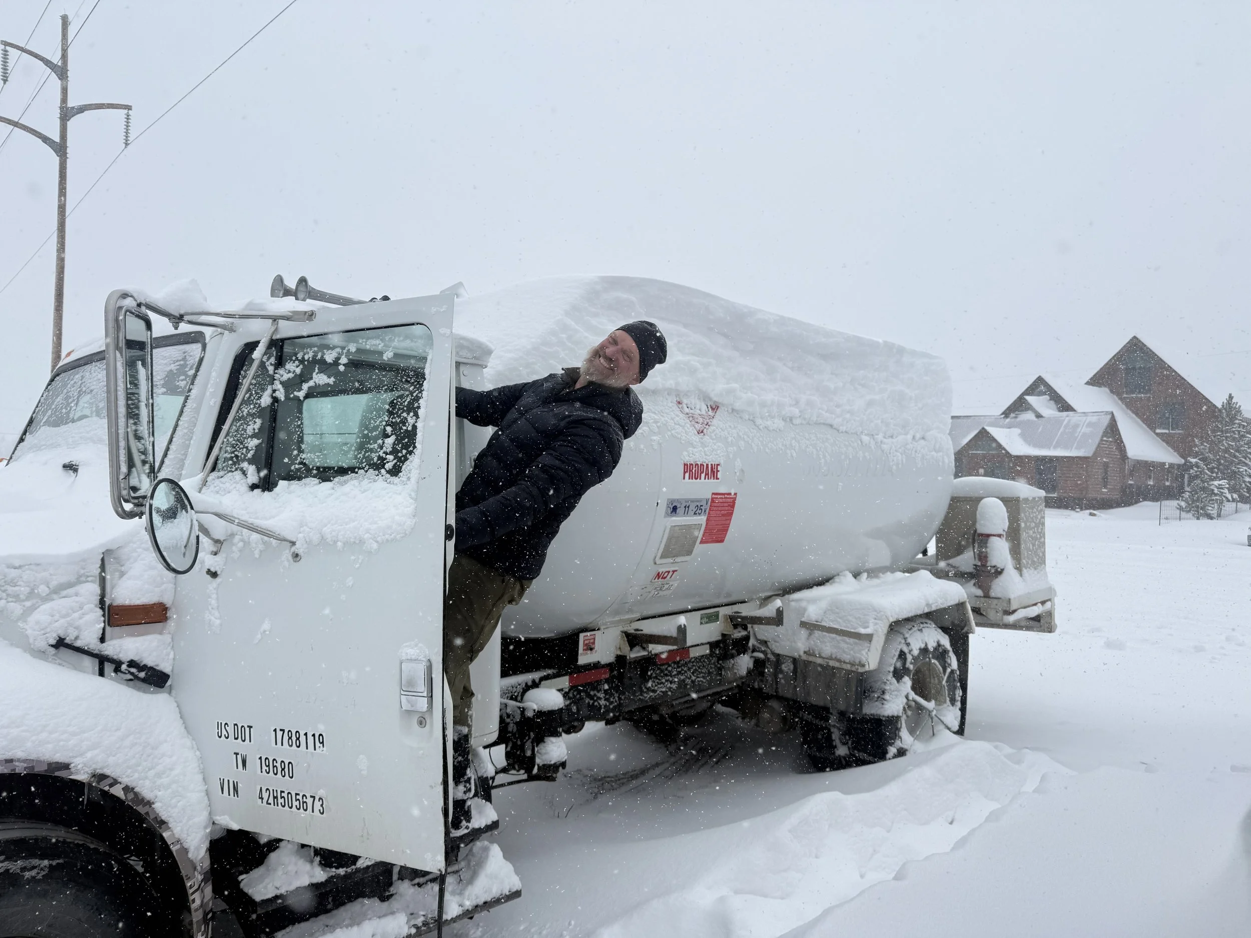 propane delivery truck