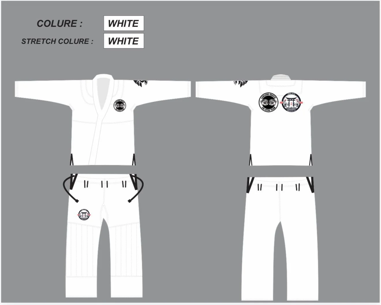 Carlson Gracie White Gi