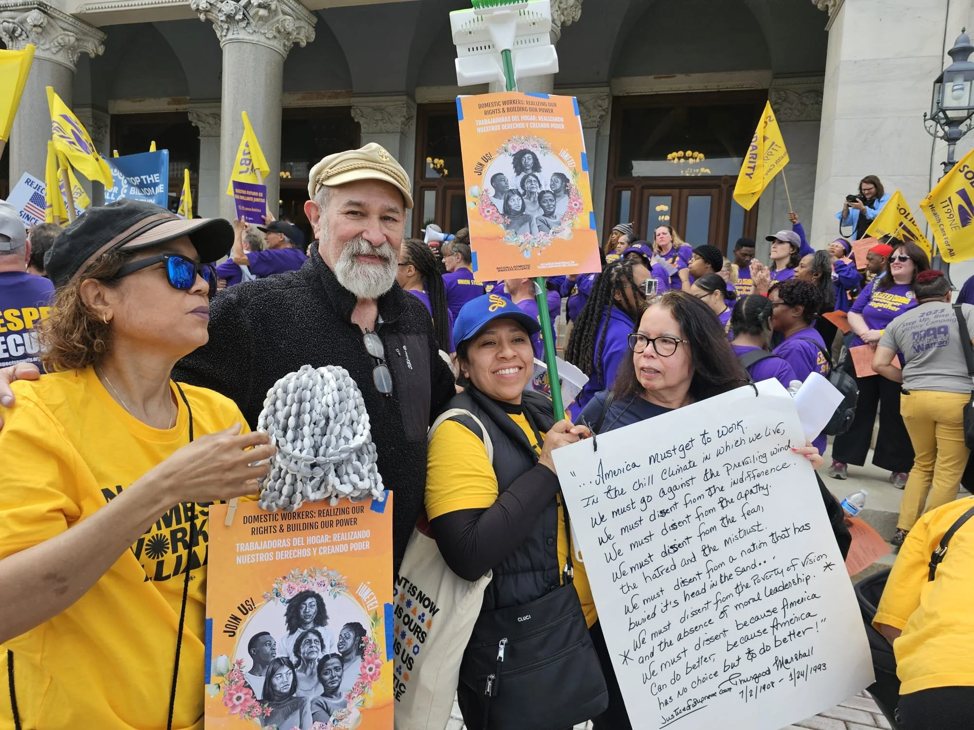 Fighting together for Domestic Workers at our State Capitol in 2025