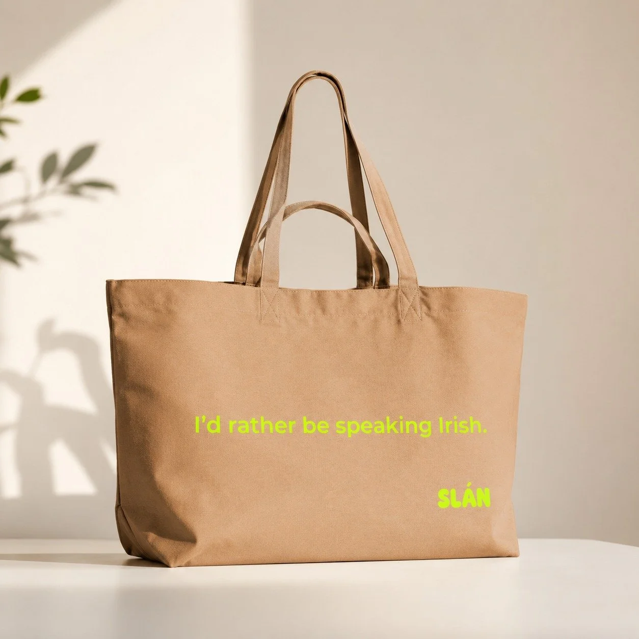 'I'd rather be speaking Irish' Tote