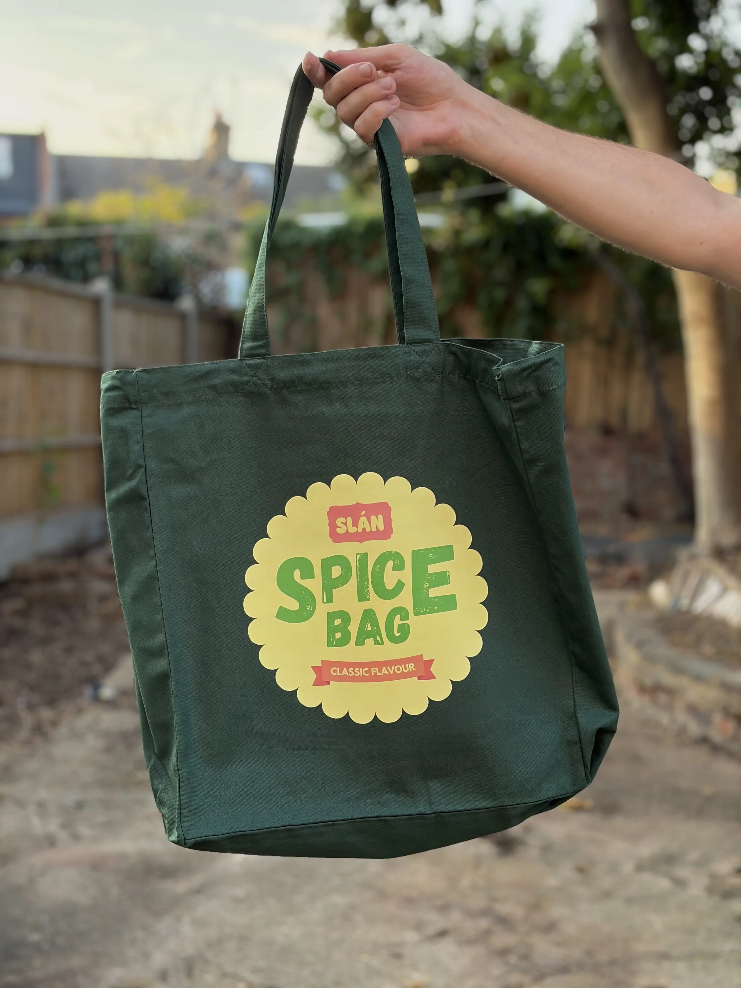 Slan Spice Bag Irish Tote Bag