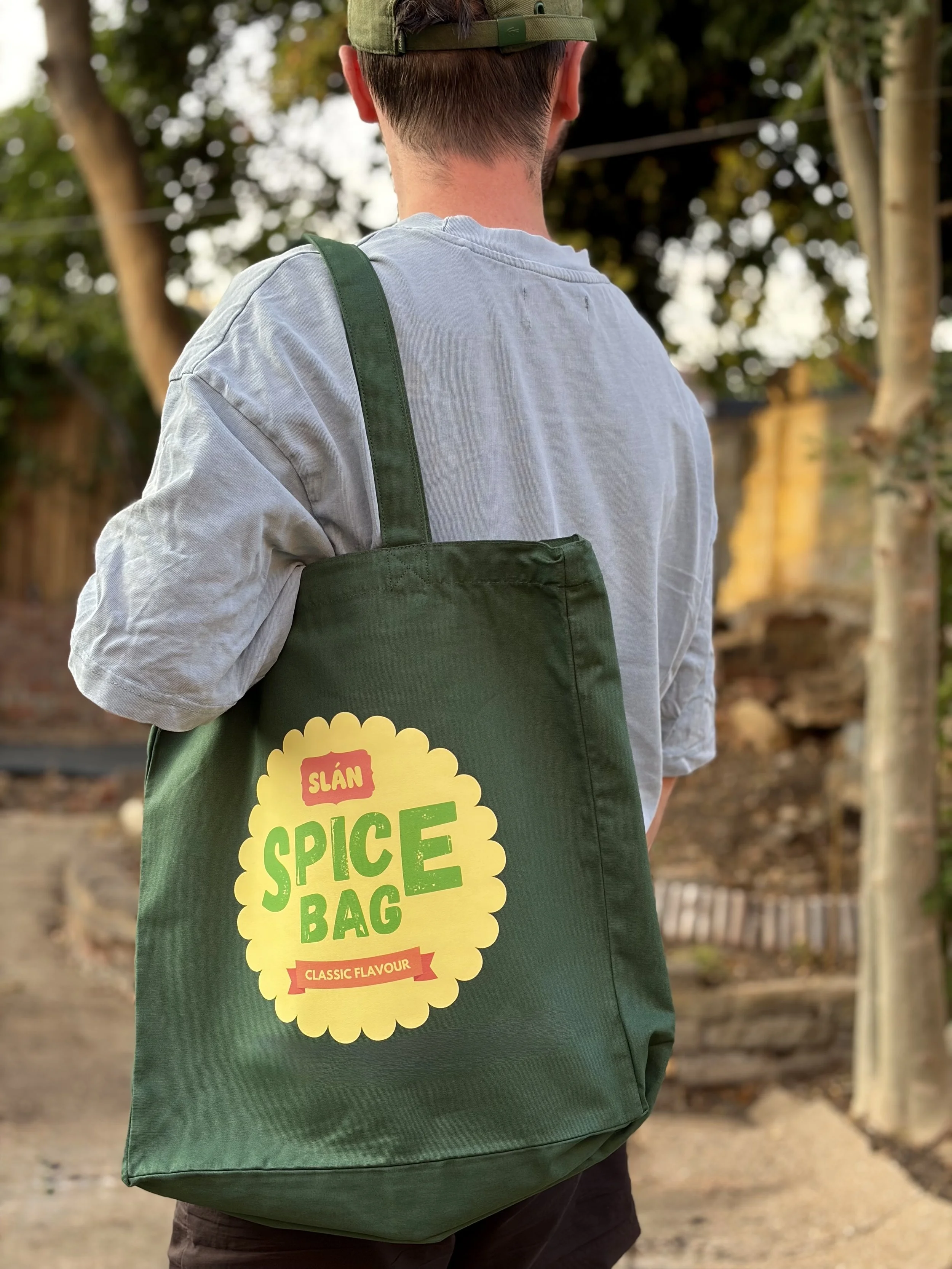 Slan Spice Bag Irish Tote Bag