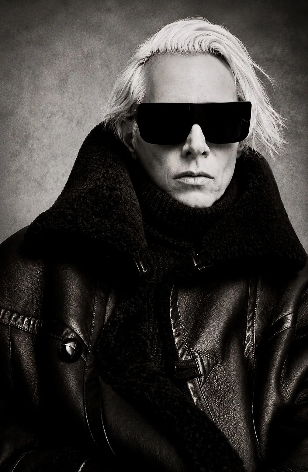 Black and white portrait of John Beckmann, songwriter and producer