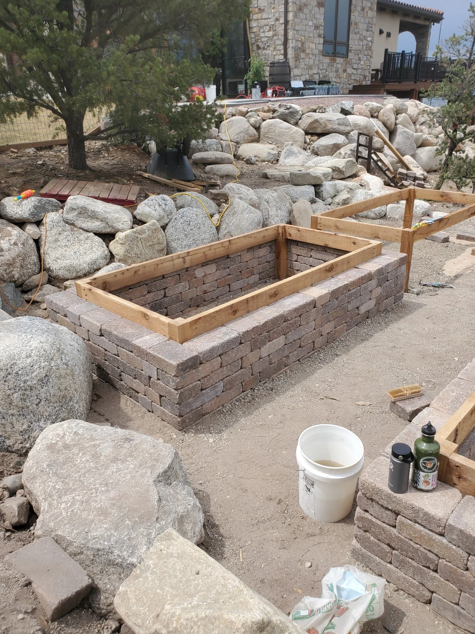 Custom landscape design and install around Chickasha, Ok and surrounding areas!