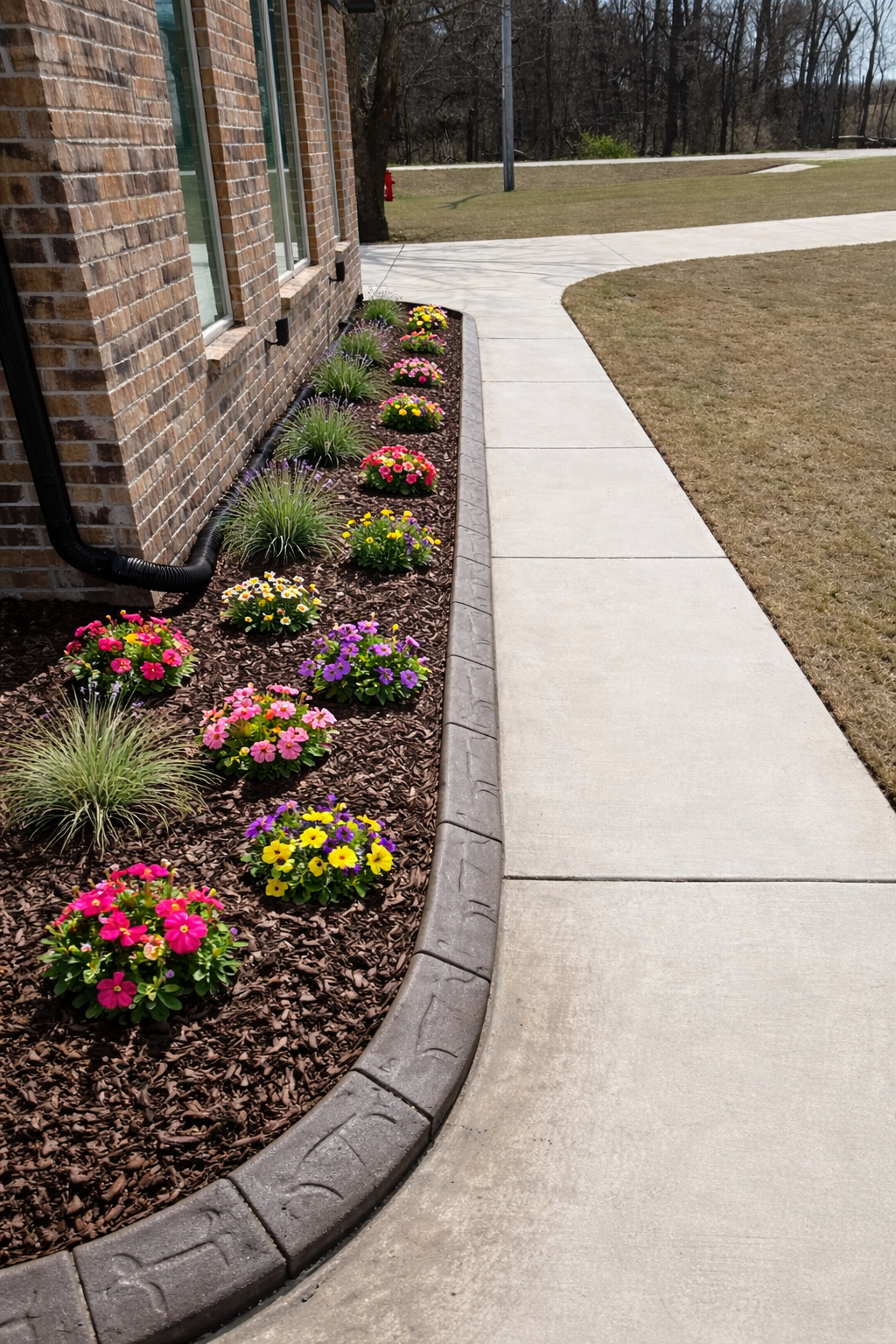 Custom landscape design and install around Chickasha, Ok and surrounding areas!