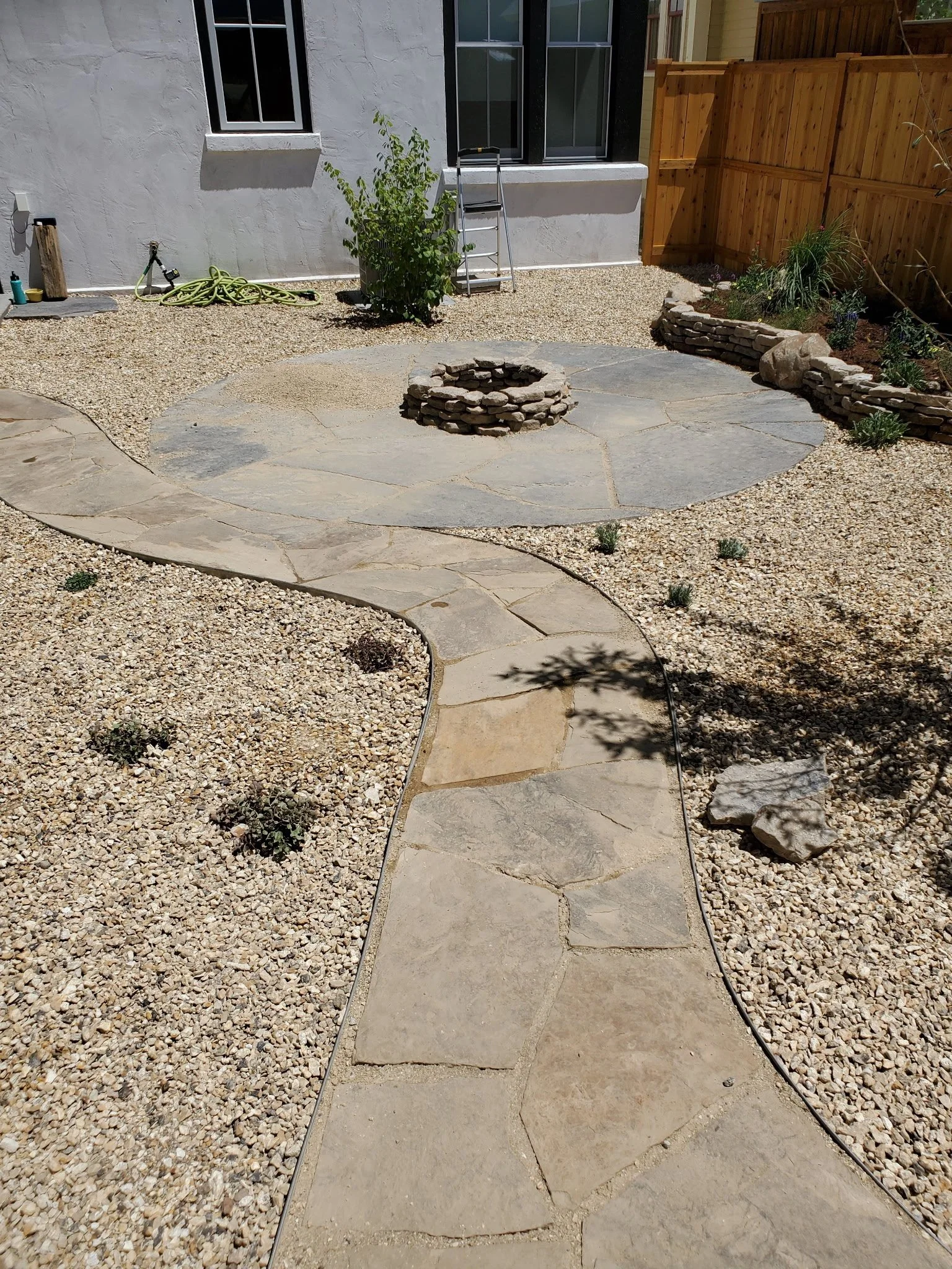 Custom landscape design and install around Chickasha, Ok and surrounding areas!