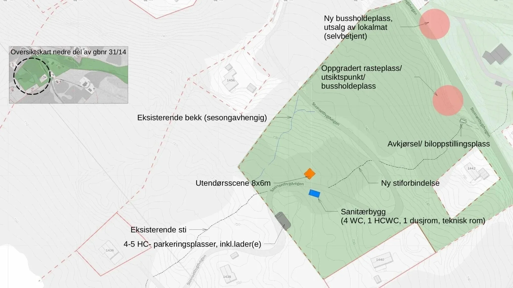Steinset Kulturscene, Laukeslettvegen 11