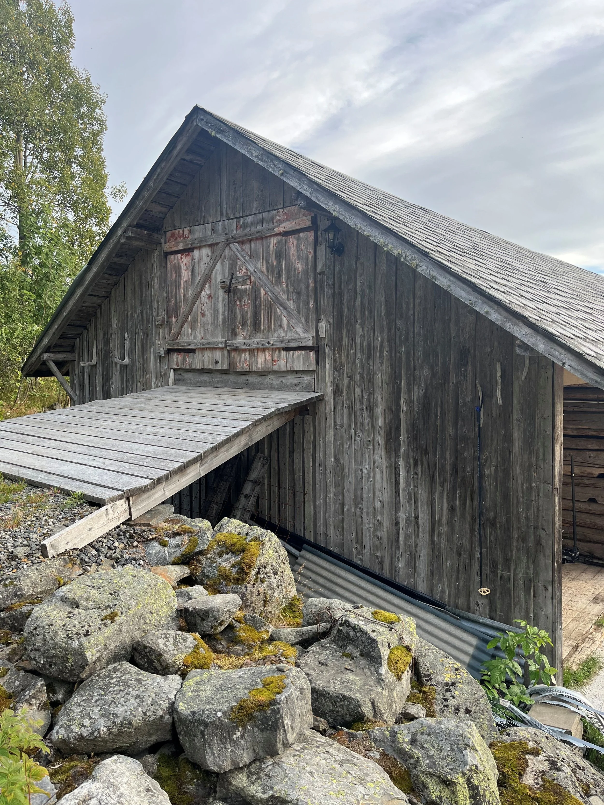 Ombygging låve, Laukeslettvegen 11