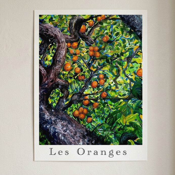 Les Oranges - Print