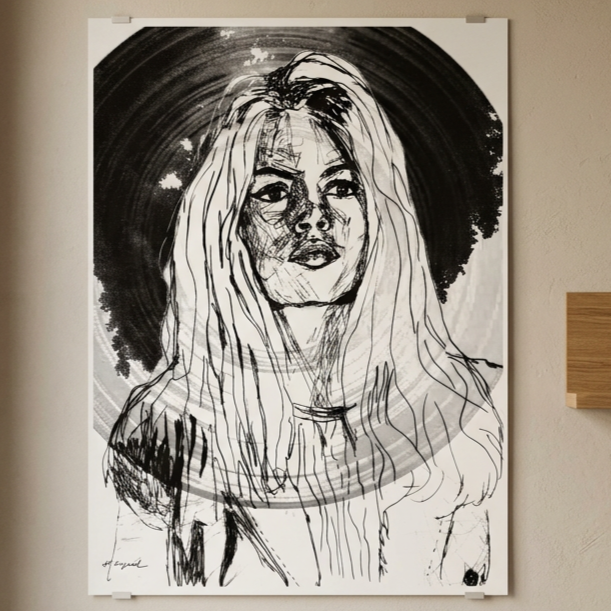 Brigitte Bardot - Print