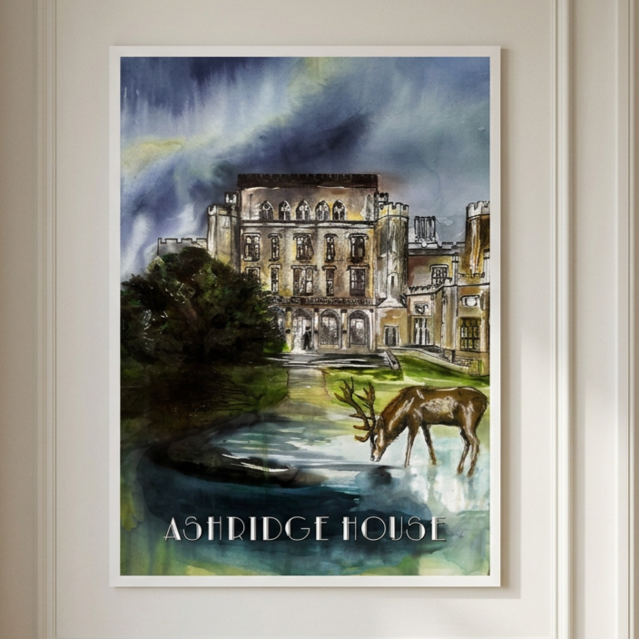 Ashridge House Wedding Venue - Print