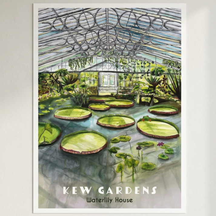 Waterlily House - Print