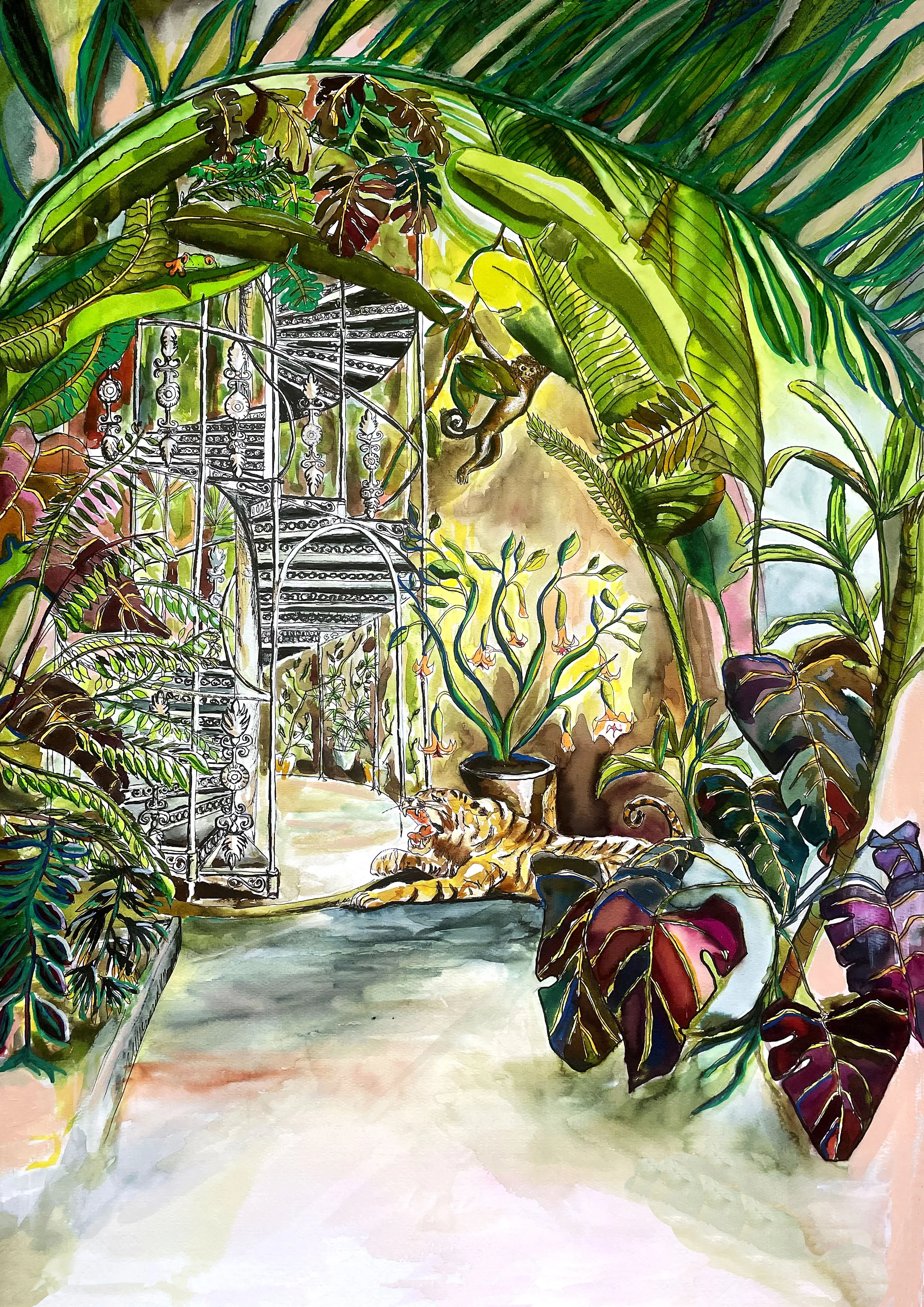 Kew Gardens IV - Original Artwork