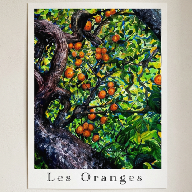 Les Oranges - Print
