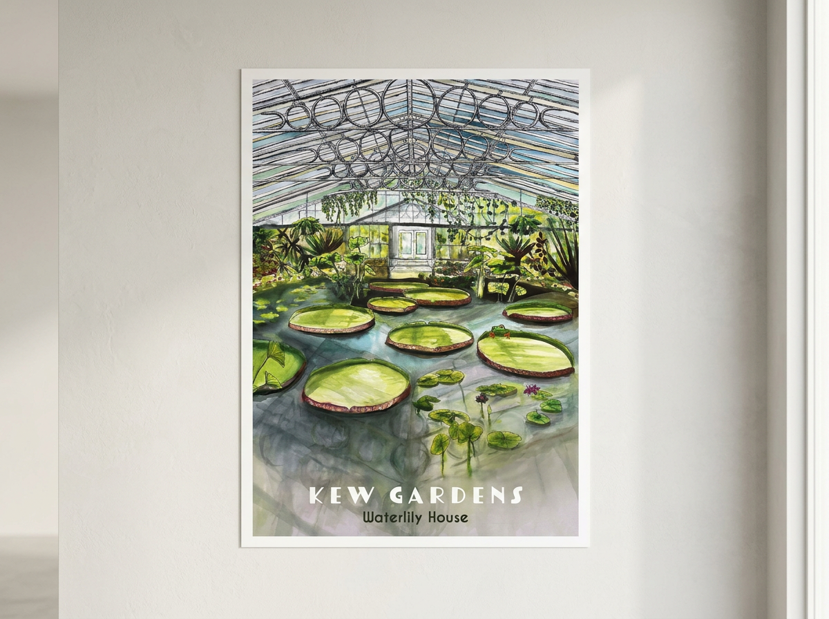 Waterlily House - Print