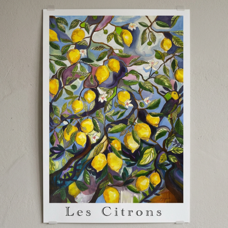 Les Citrons - Print