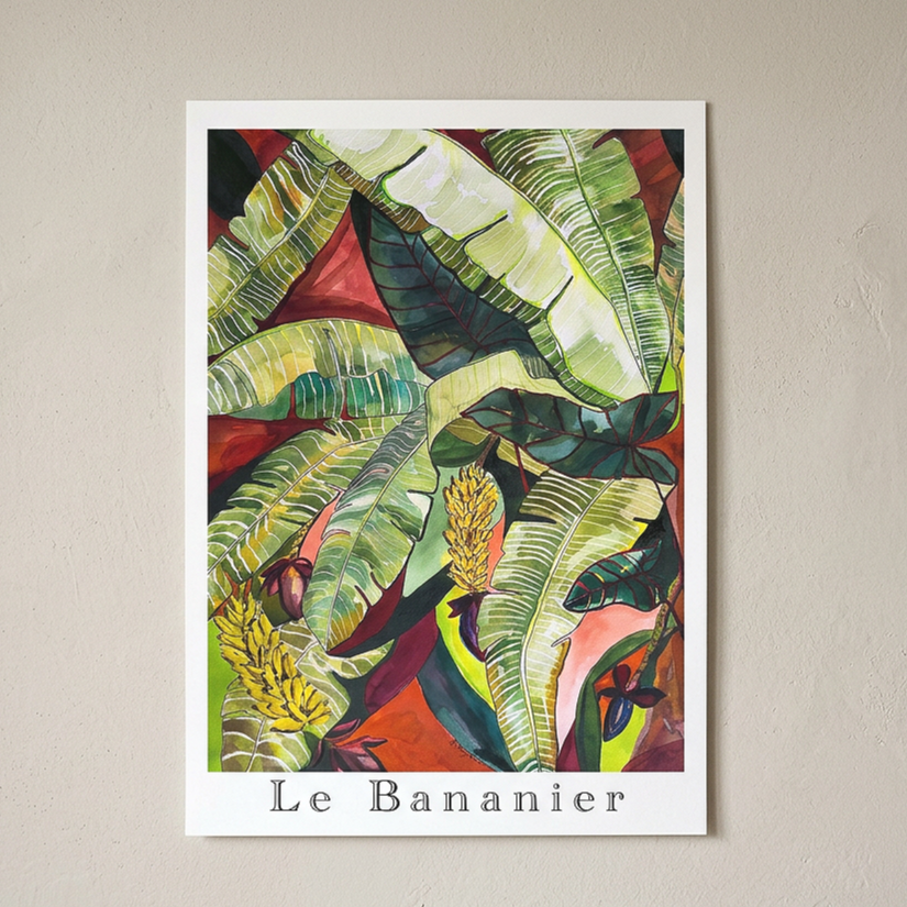 Le Bananier - Print