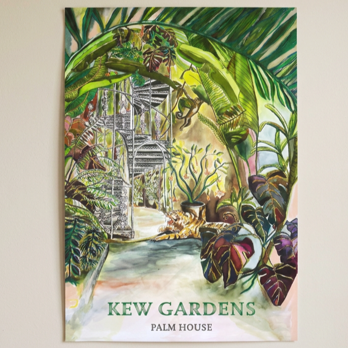 Kew Gardens  IV - Print