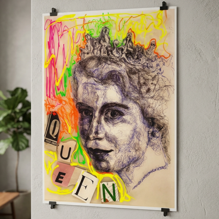 The Queen - Print