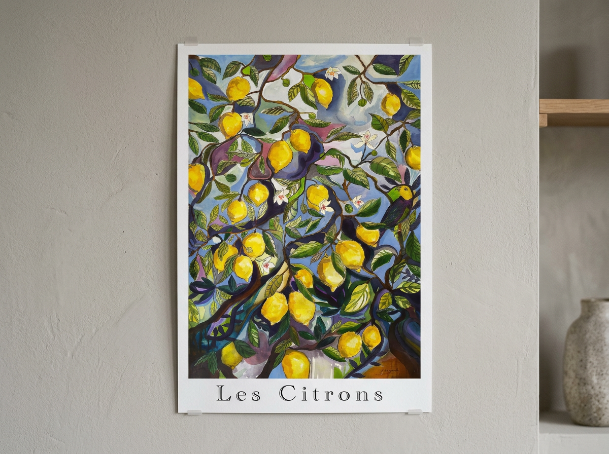 Les Citrons - Print