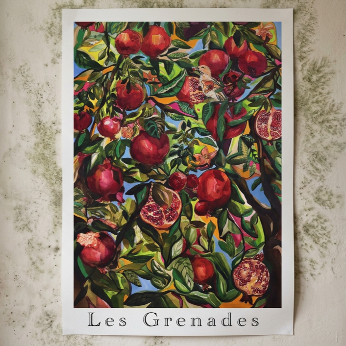 Les Grenades - Print