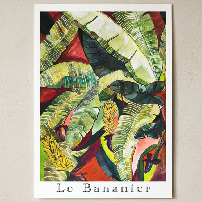 Le Bananier - Print