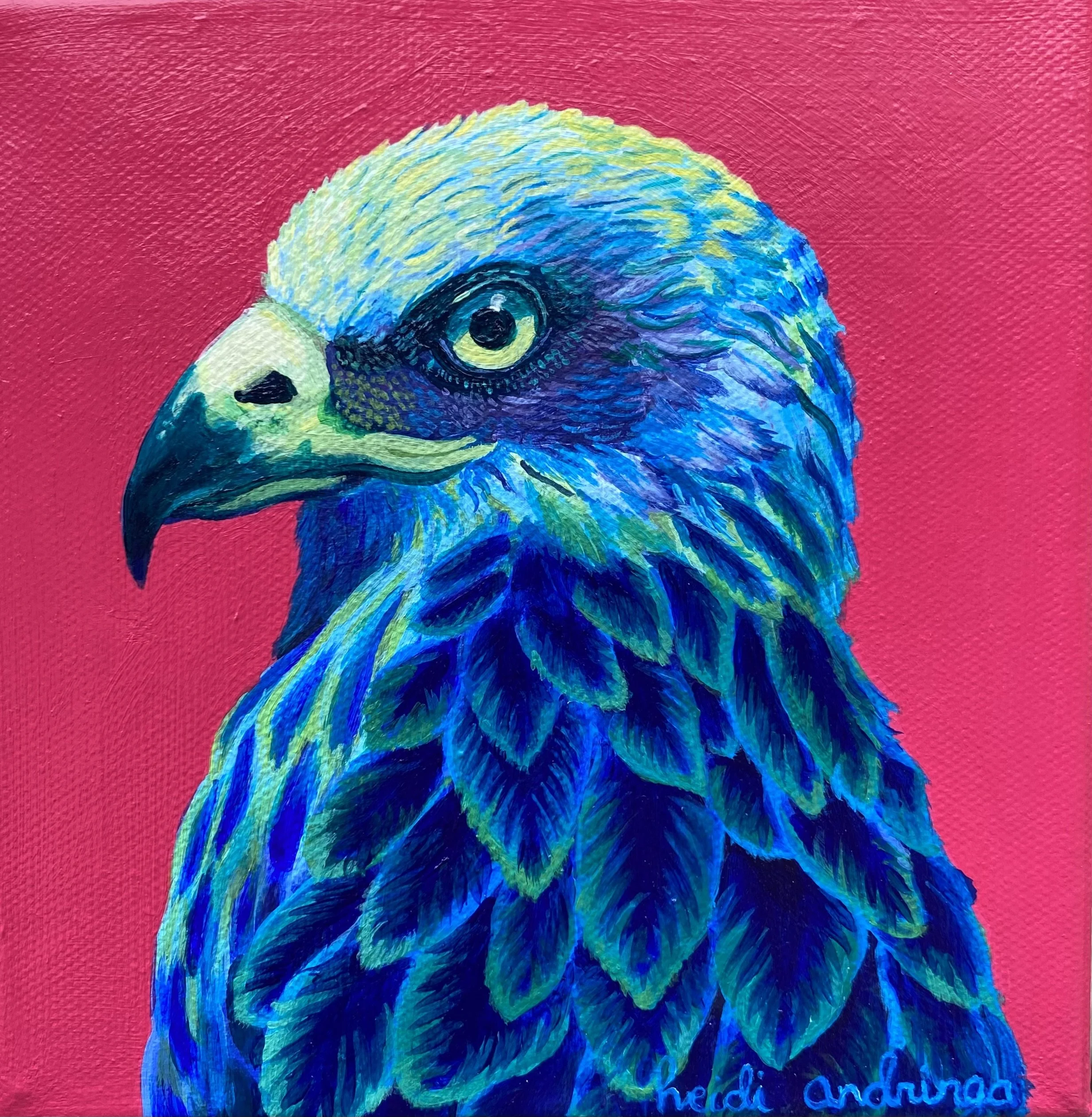PRINT of Red Tailed Hawk
