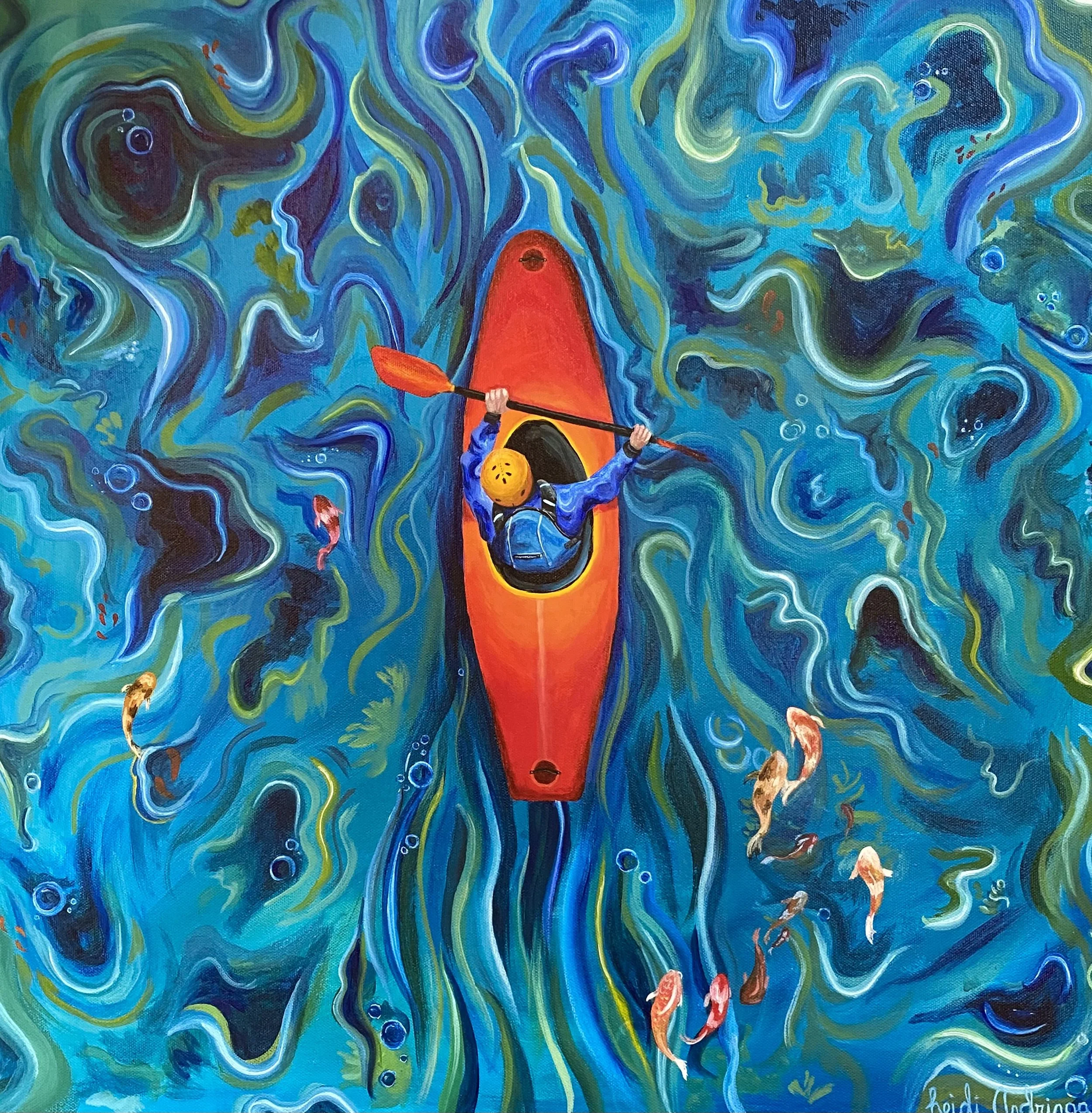 PRINT of River Days
