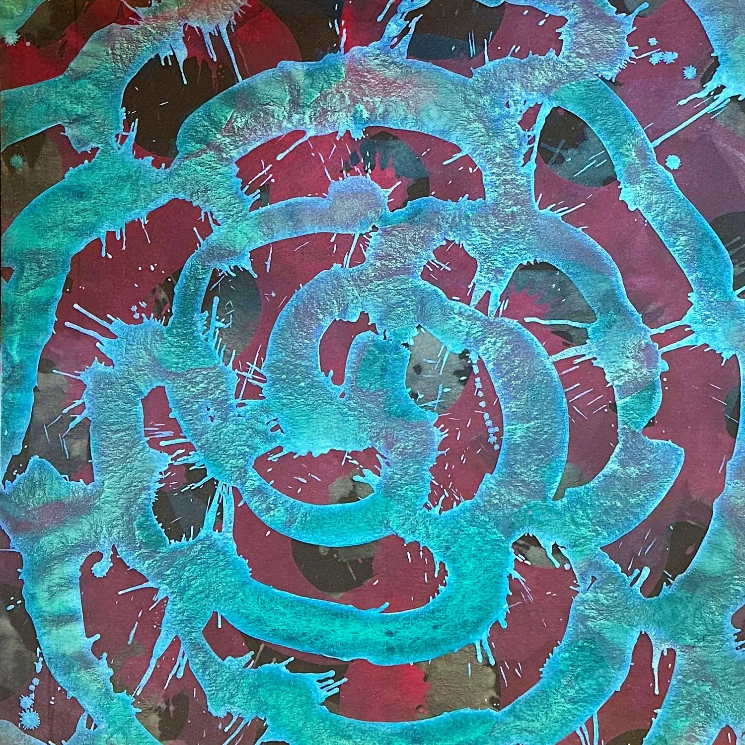 Night Spider (41"x41")