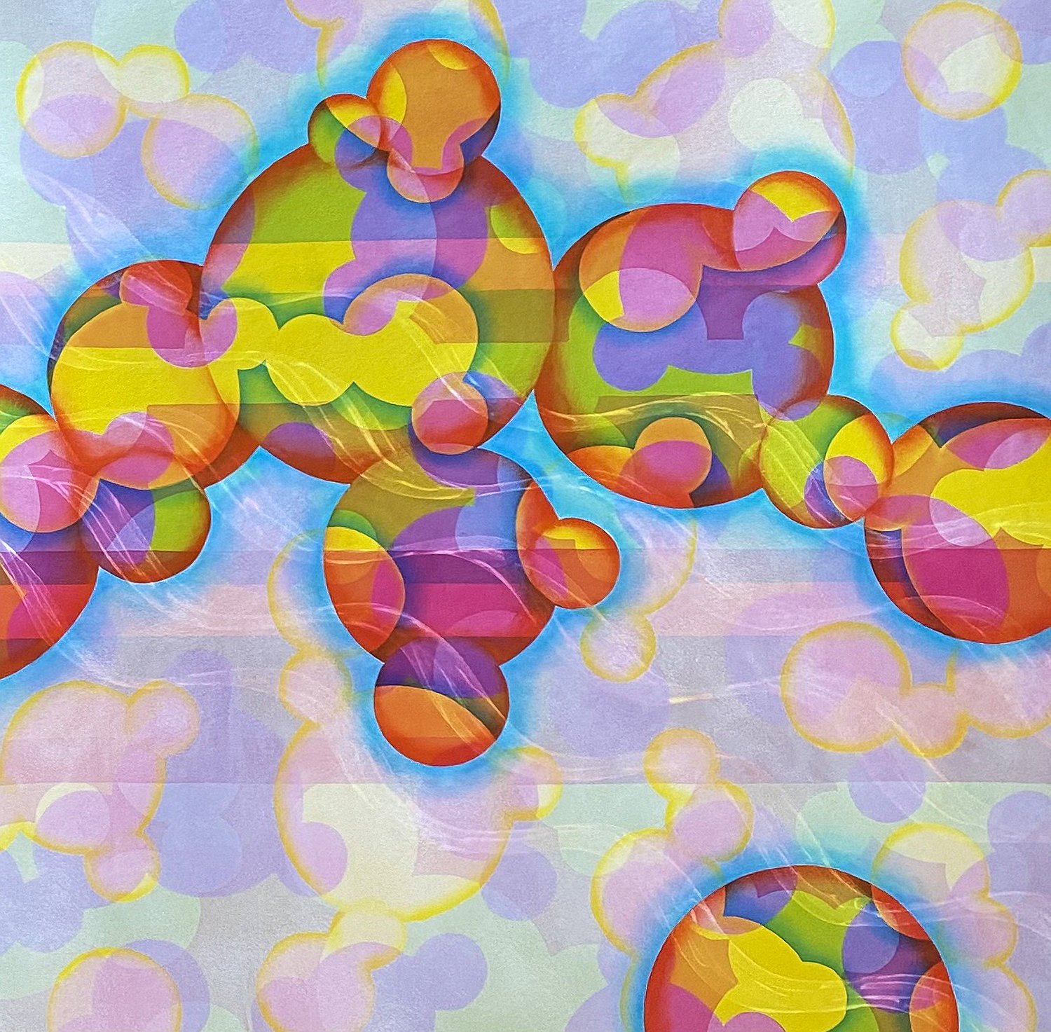 Cherry Blossoms (42"x42")