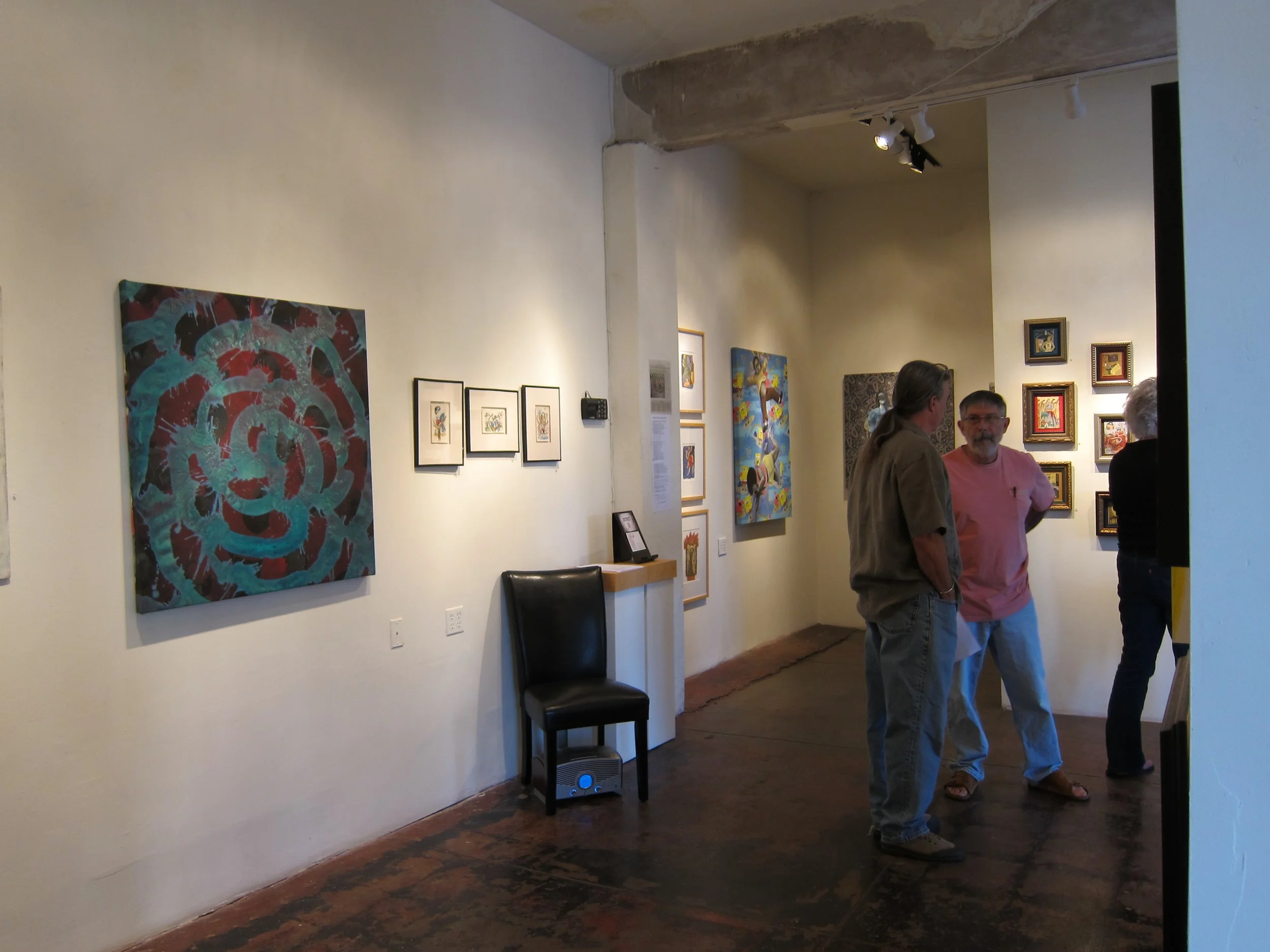Pam Horsman piece in group show at Nauhaus Gallery, Houston Texas