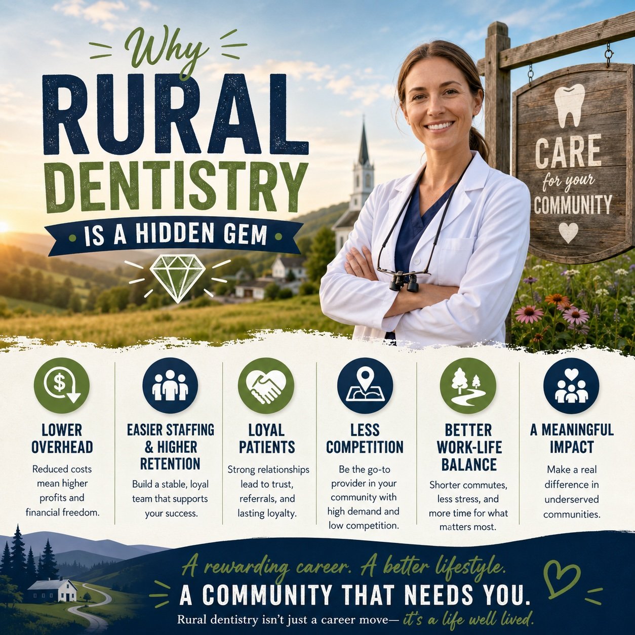Why Rural&nbsp; Dentistry is a Hidden Gem