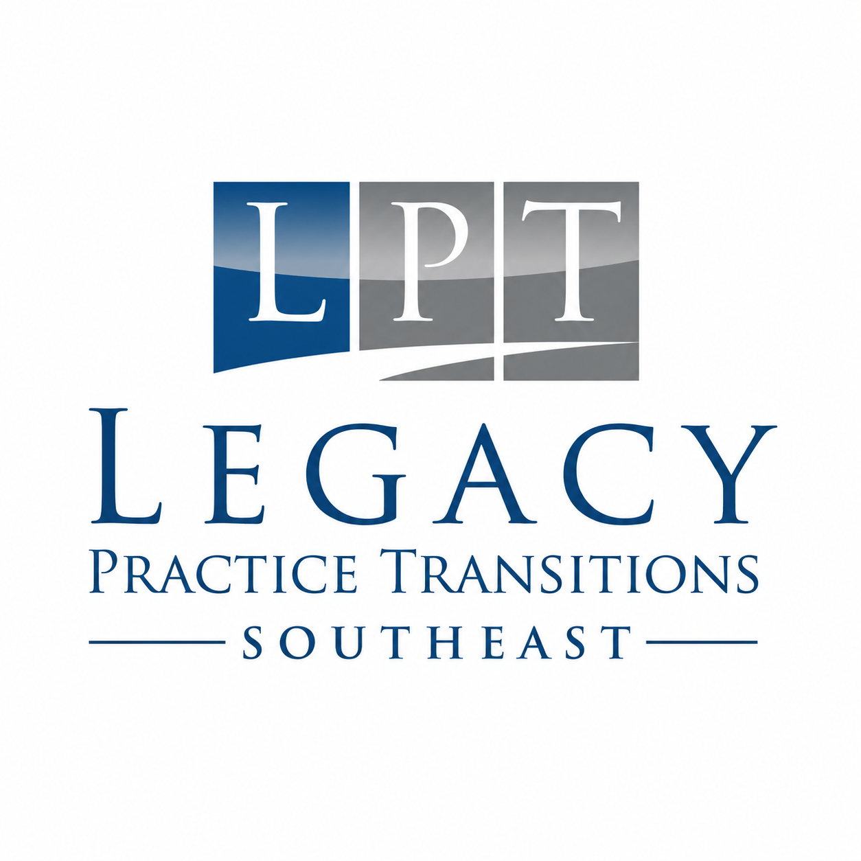 LPT Southeast logo — Legacy Practice Transitions dental practice brokerage serving dentists in NC, SC, GA and FL