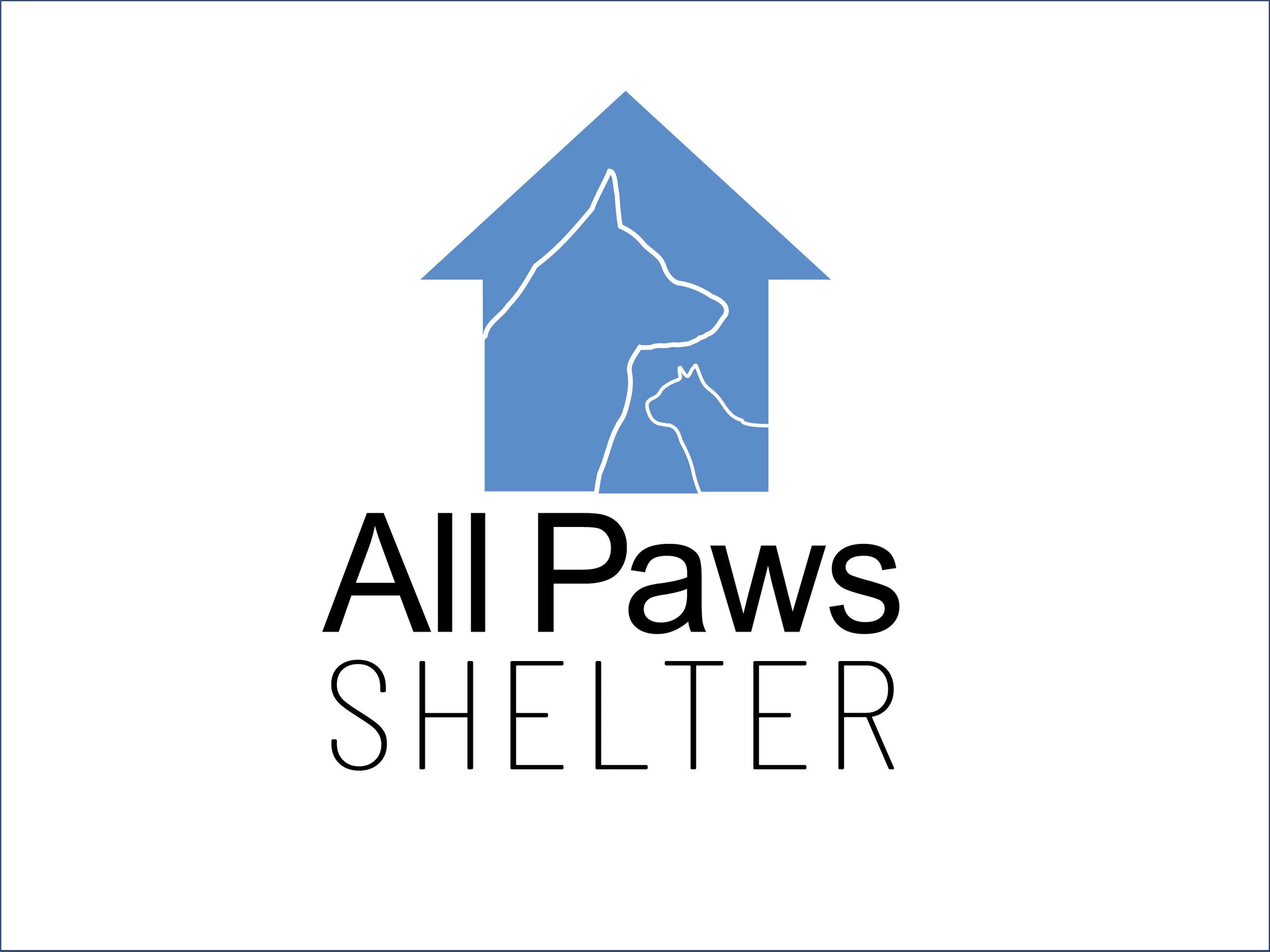 All Paws shelter– Logo & Flyer