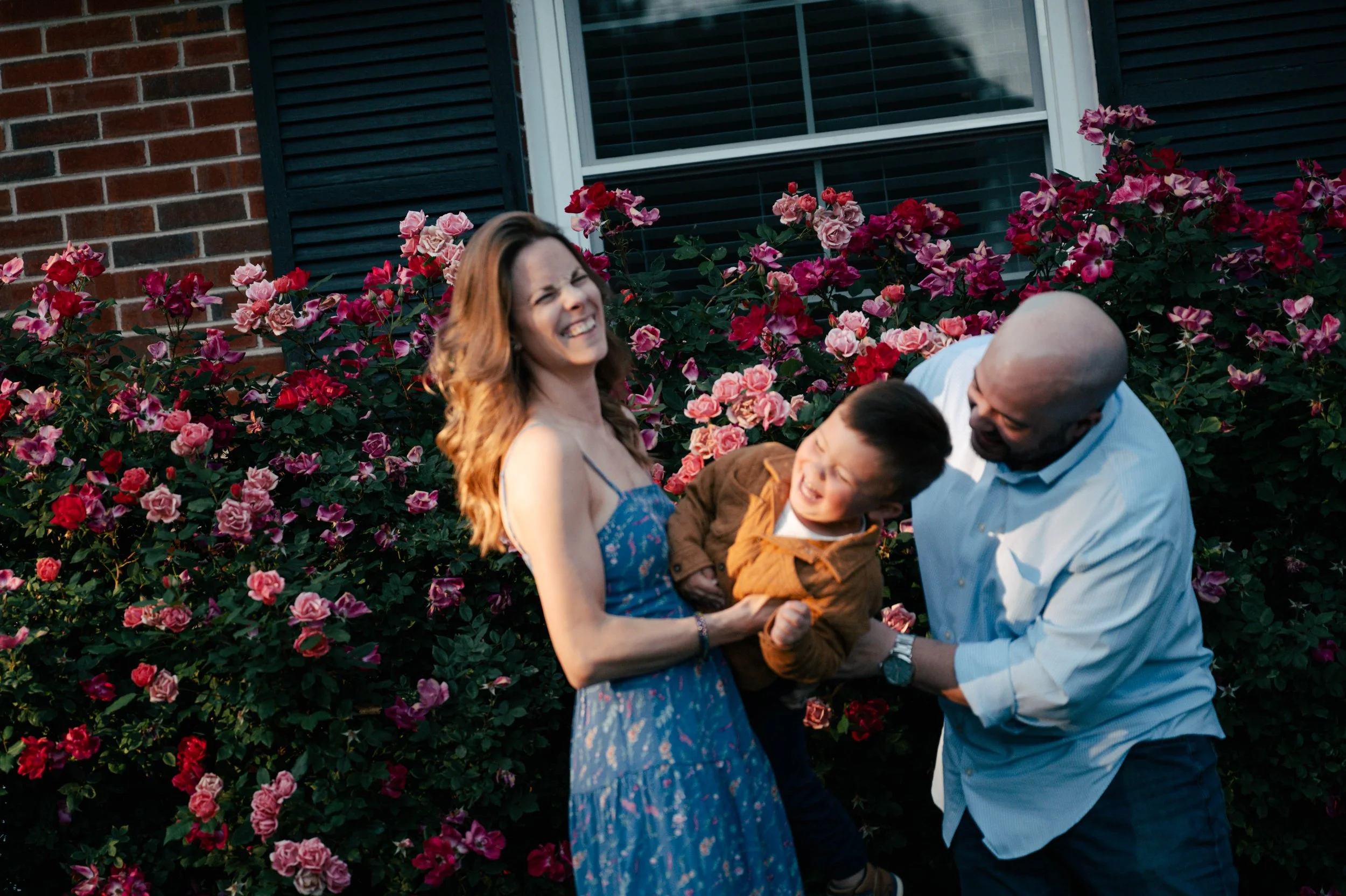 Spring Family Session at Home in Richmond, VA | Hannah Louise Photo