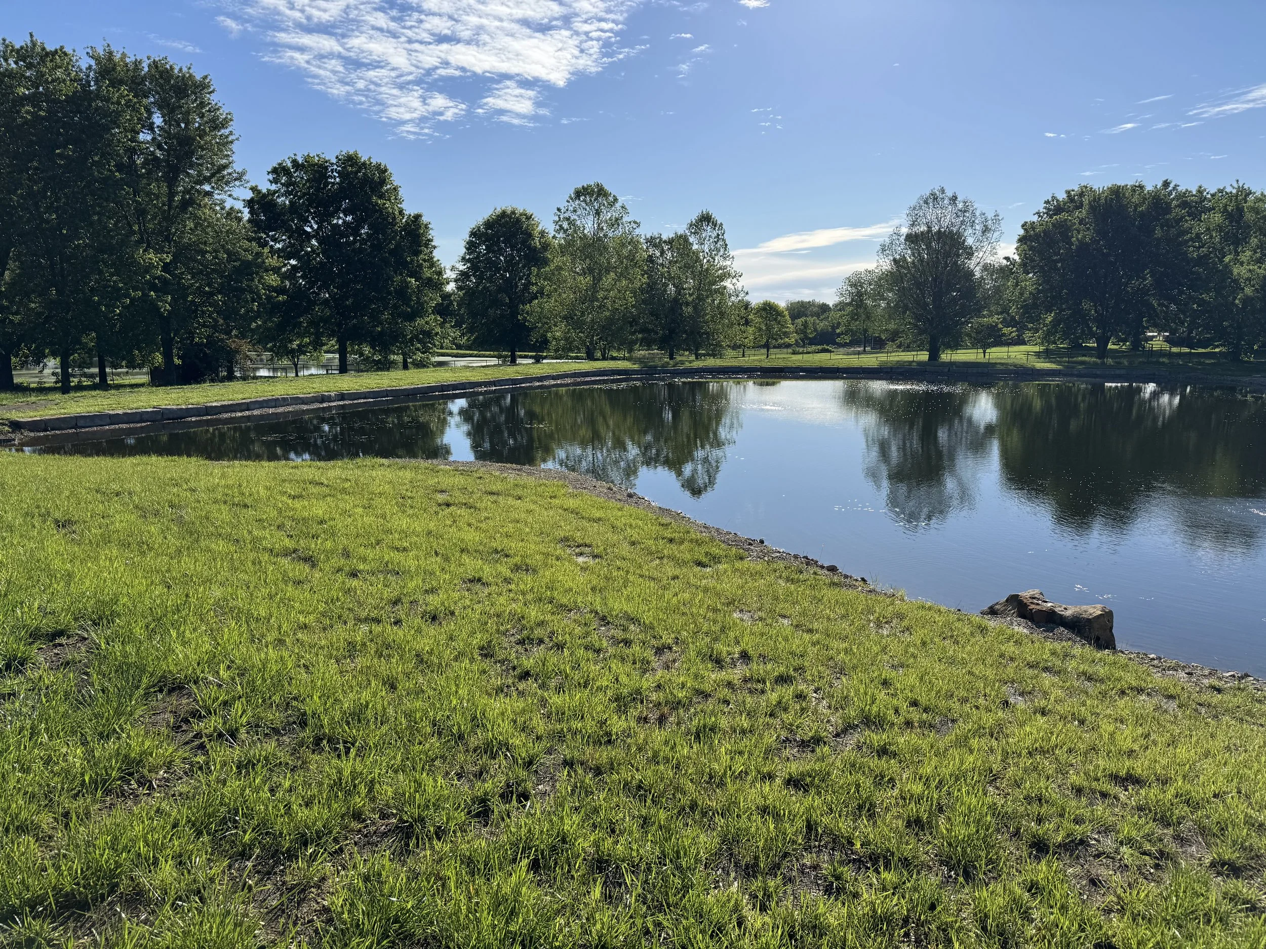 Specializing in waterways, we can build anything from koi ponds to irrigation lakes and more.