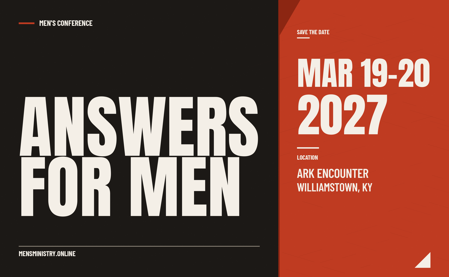 Answers for Men 2027