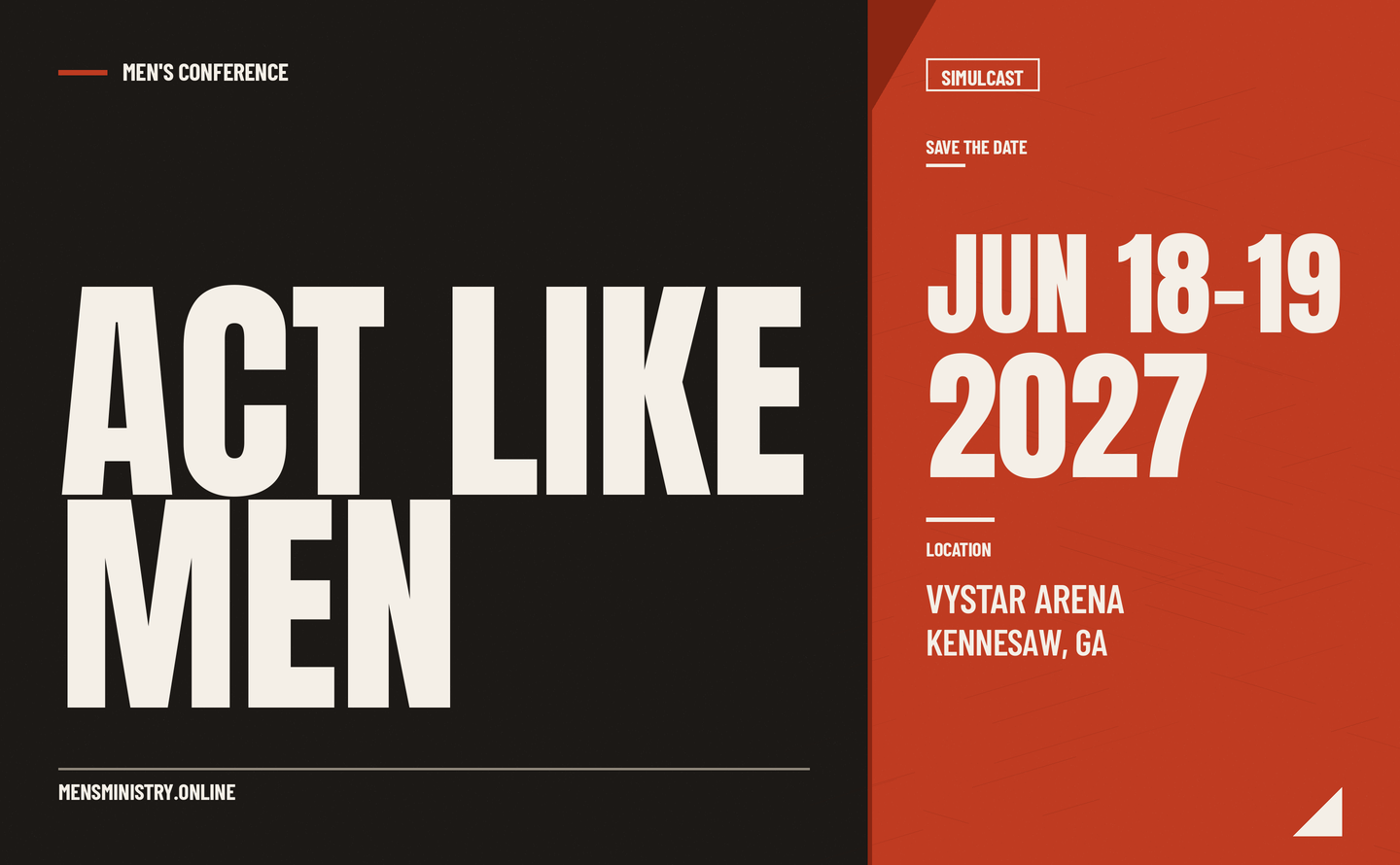 Act Like Men 2027