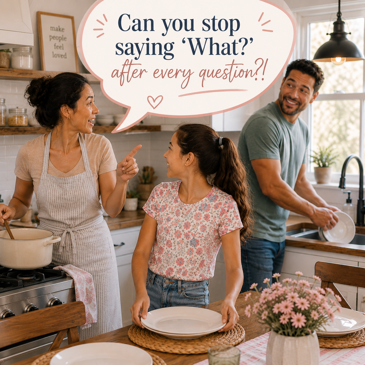 Why Does My Child (or Spouse!) Always Ask “What?” Right Before Answering The Question?