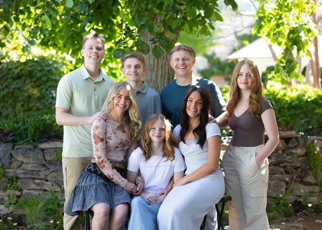 Photo of Andrea's family