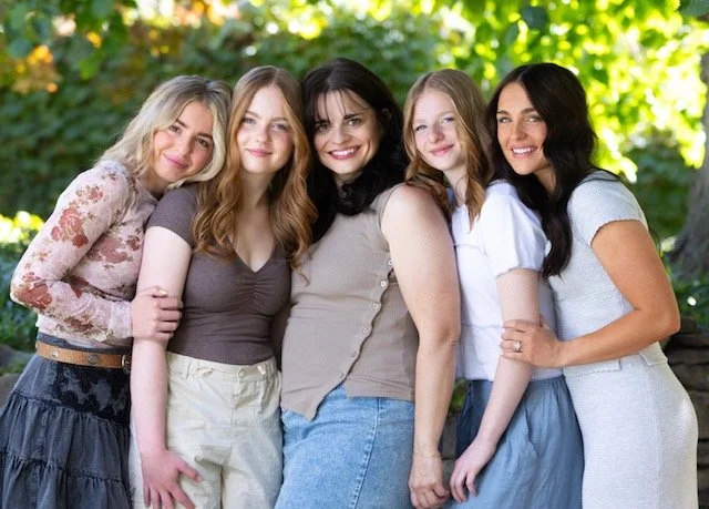 Photo of Andrea and four others outside