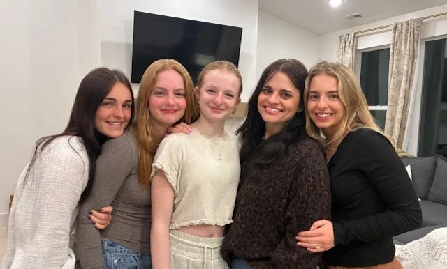 Photo of Andrea with 4 other girls