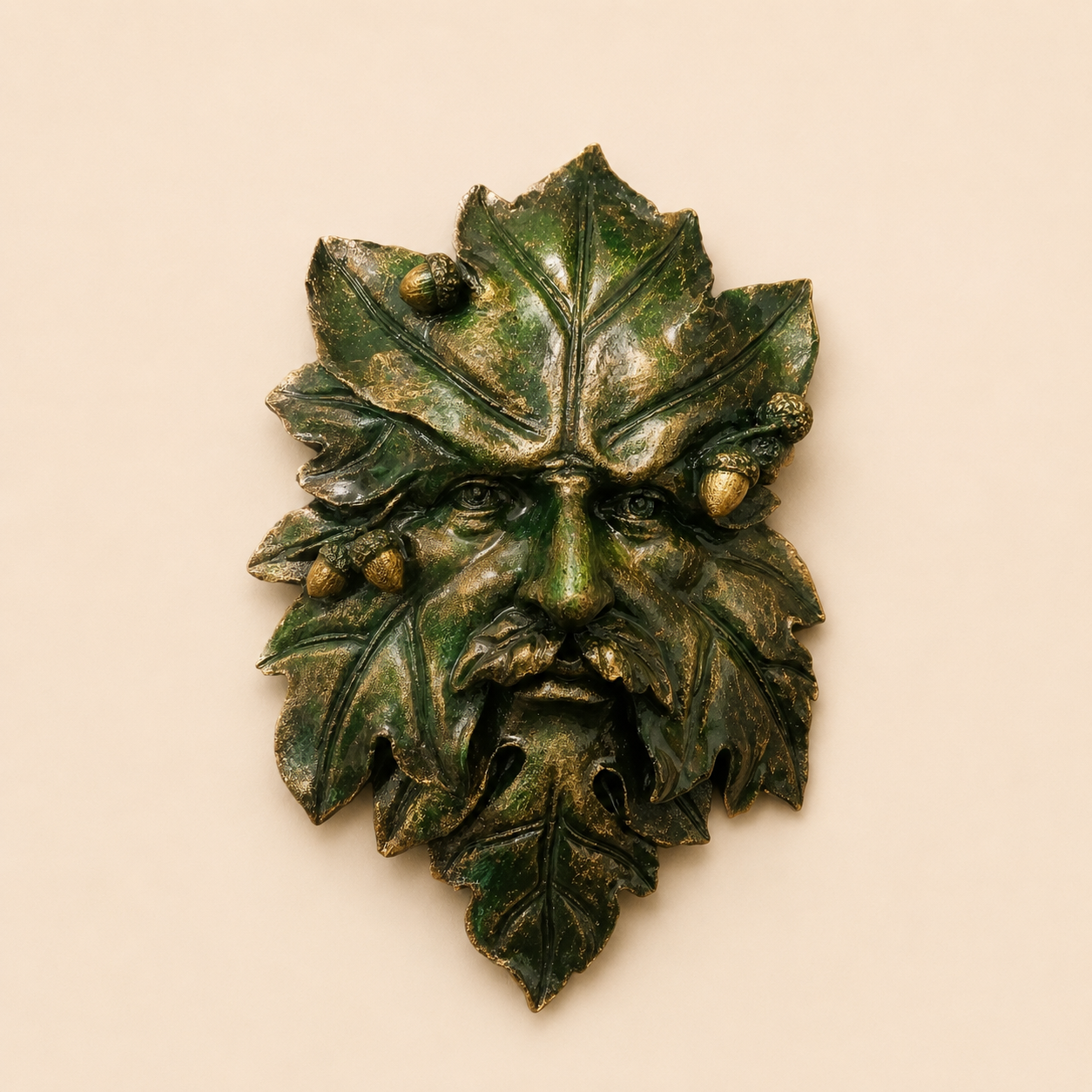 Small Green Man wall hanging