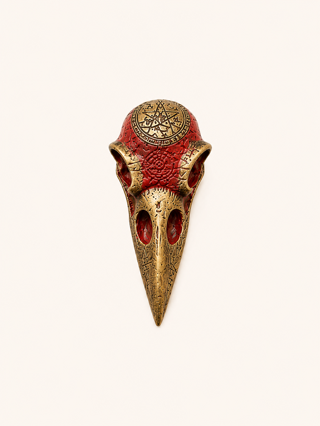 Raven Skull wall hanging