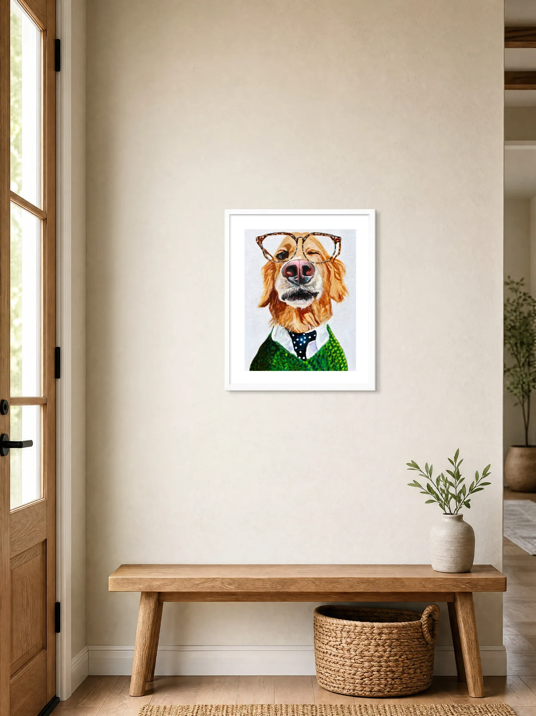 wall-preview-tall-warm-entryway-with-an-empty-ivory-plaster-wall-above-a-light-oak-bench-beside-a-wood-framed-glass-door-16.4x20.9in.webp