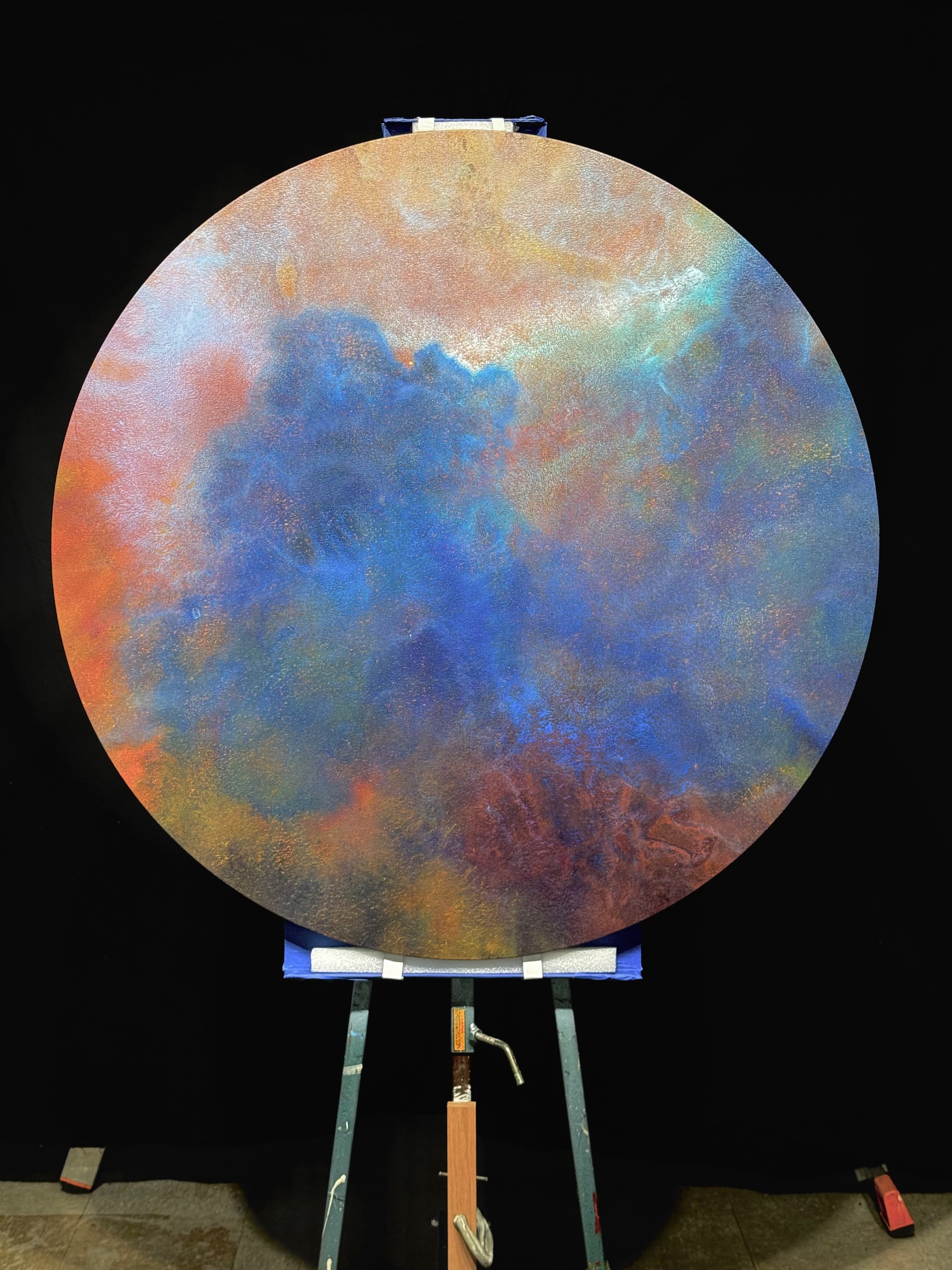 Aetheria 5, on easel