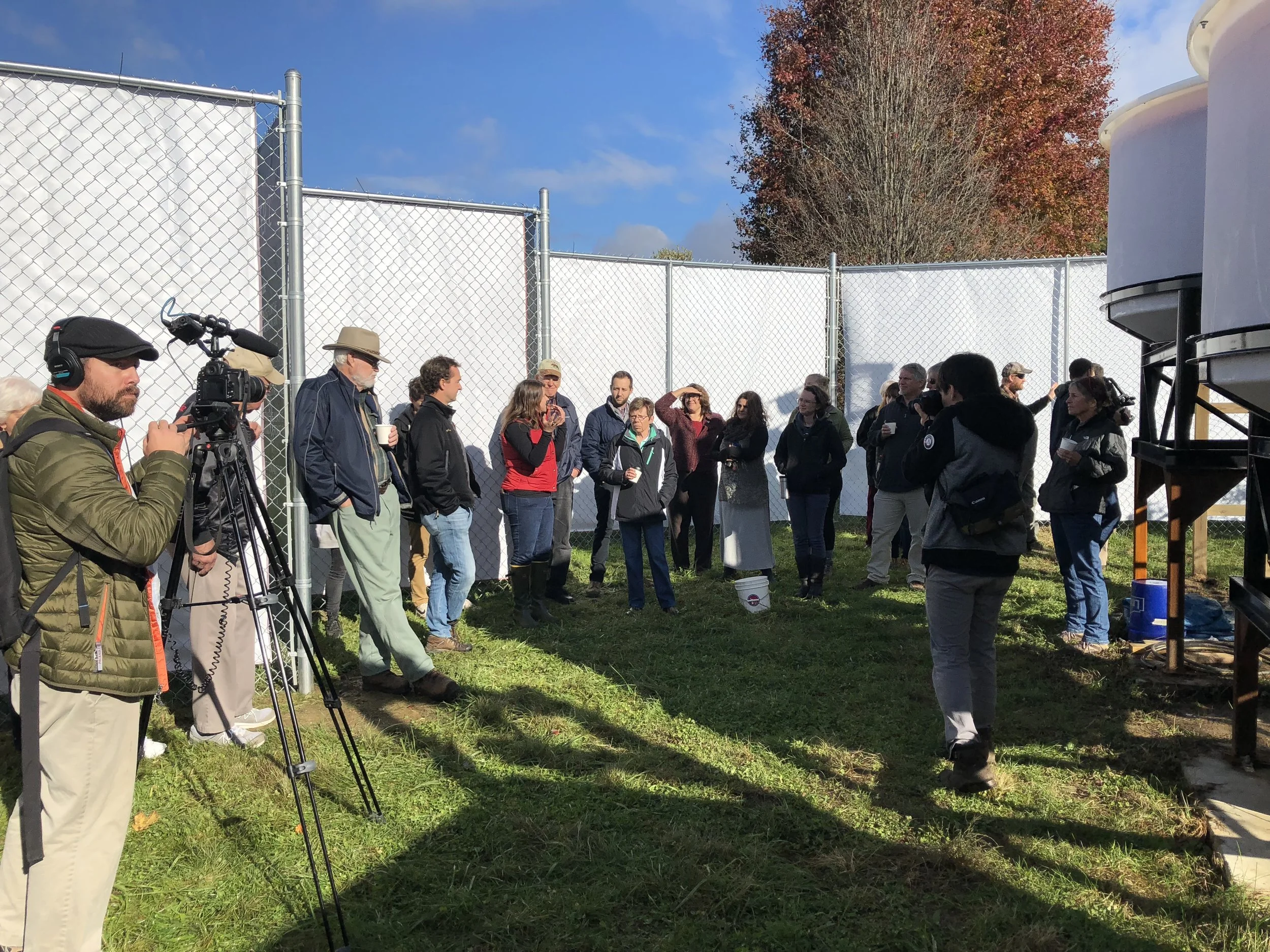 Groundbreaking of Pilot plant, Corning