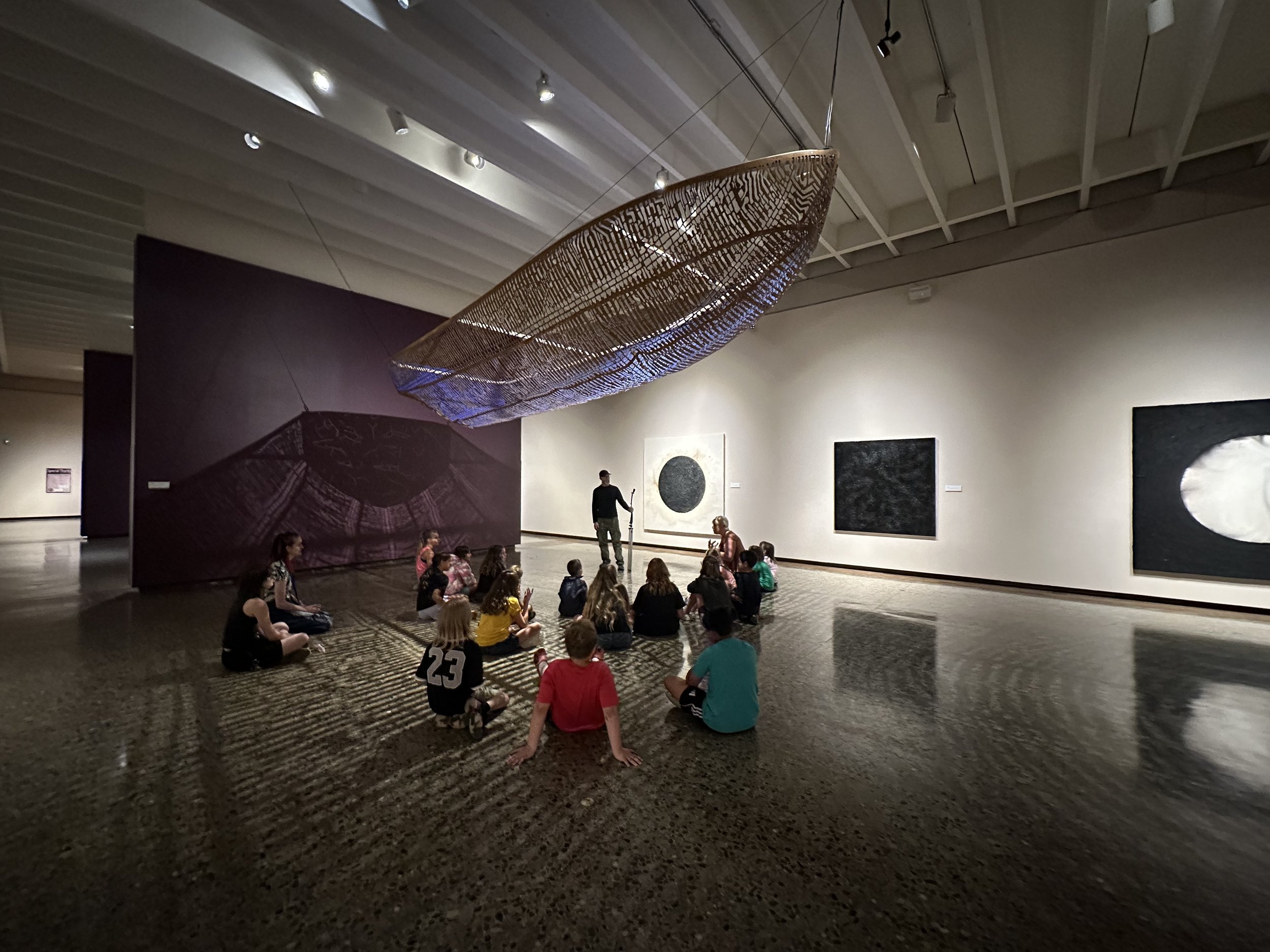 Glide, installation view at Canton Museum