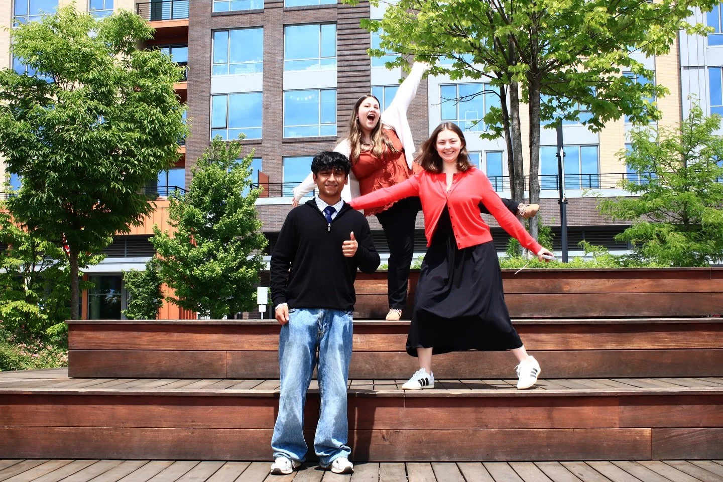 Over halfway through our summer internship 🤩 Abby, Sandra, and Harsh have been AMAZING!! They&rsquo;ve already been involved in our
✨Annual Gala
✨6th Annual Pride Flag Raising
✨Trip to the World Trade Center
✨and planning upcoming volunteer projects